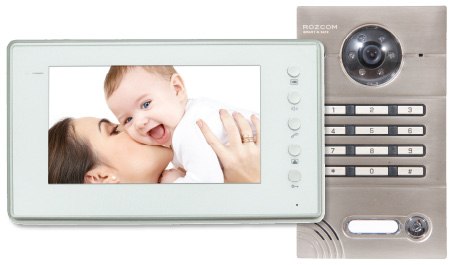 אינטרקום מצלמה משולב קודן אנטי ונדאליזים נגד מיים של חברת רוזקום במבצע!