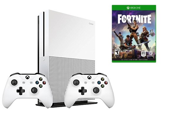 אקס בוקס וואן כולל שני שלטים זיכרון 1TB ומשחק FORTNITE