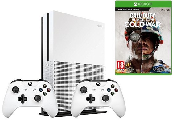 אקס בוקס וואן כולל שני שלטים זיכרון 1TB ומשחק CALL OF DUTY BLACK OPS COLD WAR