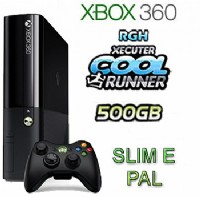 קונסולה אקס בוקס 360 סלים פרוץ RGH כולל שלט אחד זיכרון 500 GB בחבילת מבצע עכשיו בכל סניפי הרשת!!!