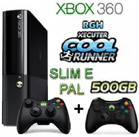 קונסולה אקס בוקס 360 סלים פרוץ  RGH חדש כולל שני שלטים וזיכרון ענק 500 GB ומעמד טעינה לשלטים עכשיו במבצע בכל סניפי הרשת להיט!!!