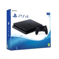 קונסולה פלייסטיישן 4 זיכרון ענק 1TB הדגם SLIM המוקטן והמעוצב במבצע!
