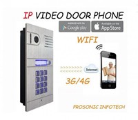 אינטרקום מצלמה לסמארטפון דרך WIFI כולל קודן,וצפיה דרך אפליקציה לנייד להיט!!!