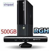 קונסולה אקס בוקס 360 סלים פרוץ RGH כולל מצלמת קינקט וזיכרון ענק 500 GB עכשיו במבצע בכל סניפי הרשת!!!