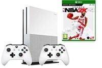 אקס בוקס וואן כולל שני שלטים זיכרון 1TB ומשחק NBA 2K21